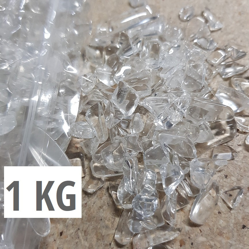 Clear Qtz-Chips-1Kg Pack-Q1 Clear Qtz-Chips-1Kg Pack-Q1